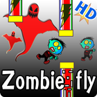 Zombie fly icon