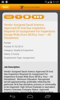 Oil And Gas Jobs Register capture d'écran 2
