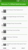 Oilfield Multicalculator Free تصوير الشاشة 2