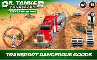 Offroad Oil Tanker Driver Transport Truck 2019 পোস্টার