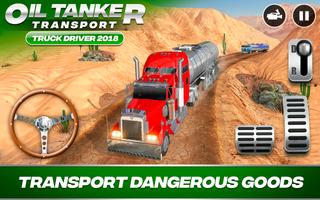 Offroad Oil Tanker Driver Transport Truck 2019 plakat