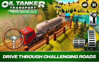 Offroad Oil Tanker Driver Transport Truck 2019 ภาพหน้าจอ 1