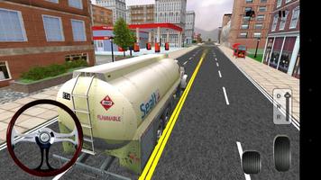 Oil Truck Transporter 3D screenshot 1