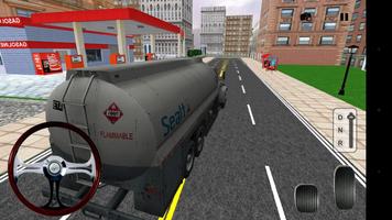 Oil Truck Transporter 3D capture d'écran 2