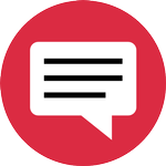 Red Messenger icon