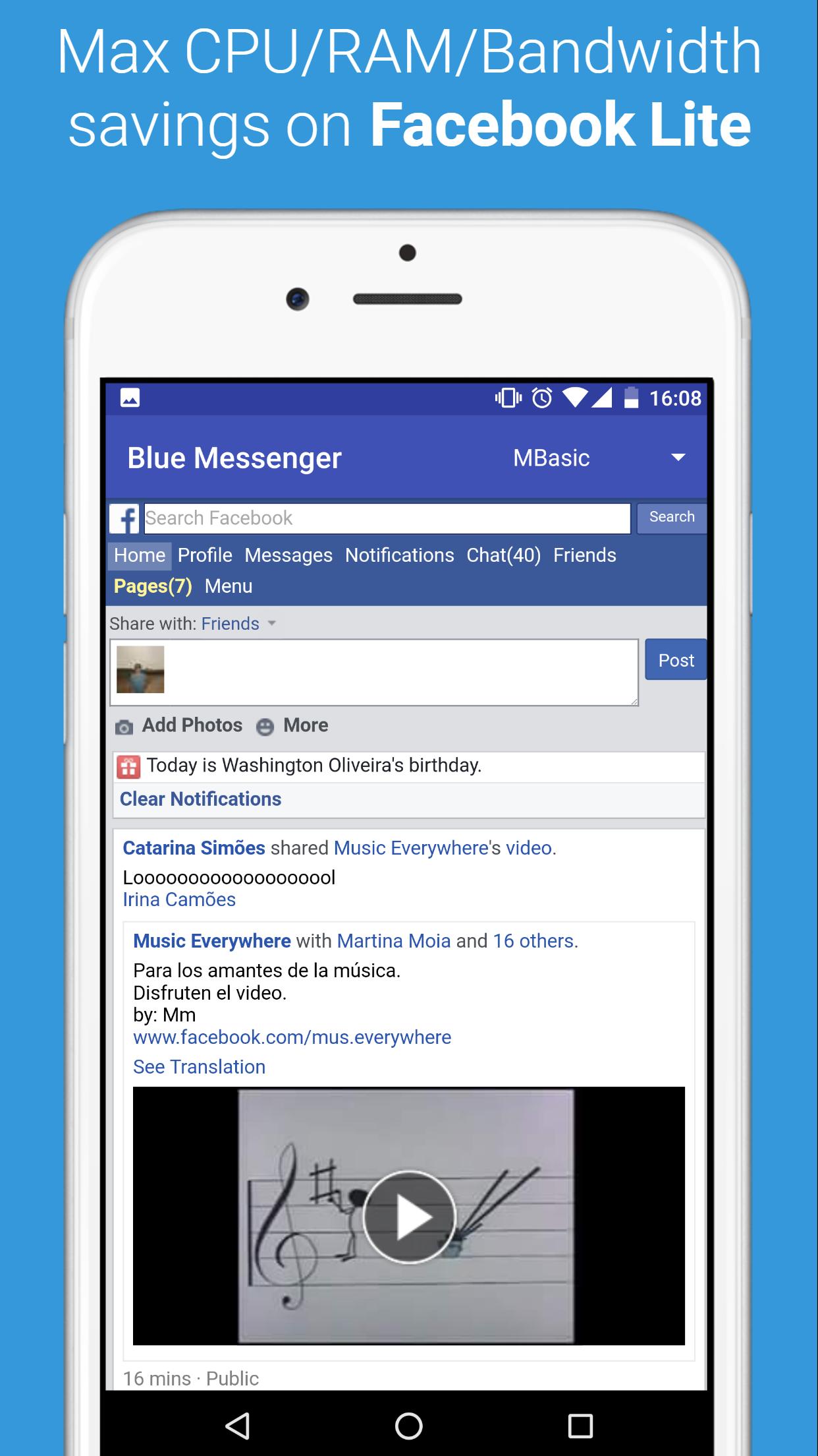 Синий мессенджер. Мессенджер синий. Samsung easy Print Messager Android.