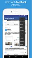 Social Media Hub स्क्रीनशॉट 1