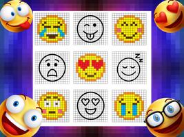 Emoji Color By Number Pixel Art Sandbox screenshot 1