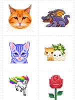 برنامه‌نما Sandbox Color By Number Pixel Art Coloring Book عکس از صفحه