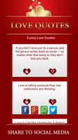 برنامه‌نما Love Quotes SMS & Status عکس از صفحه