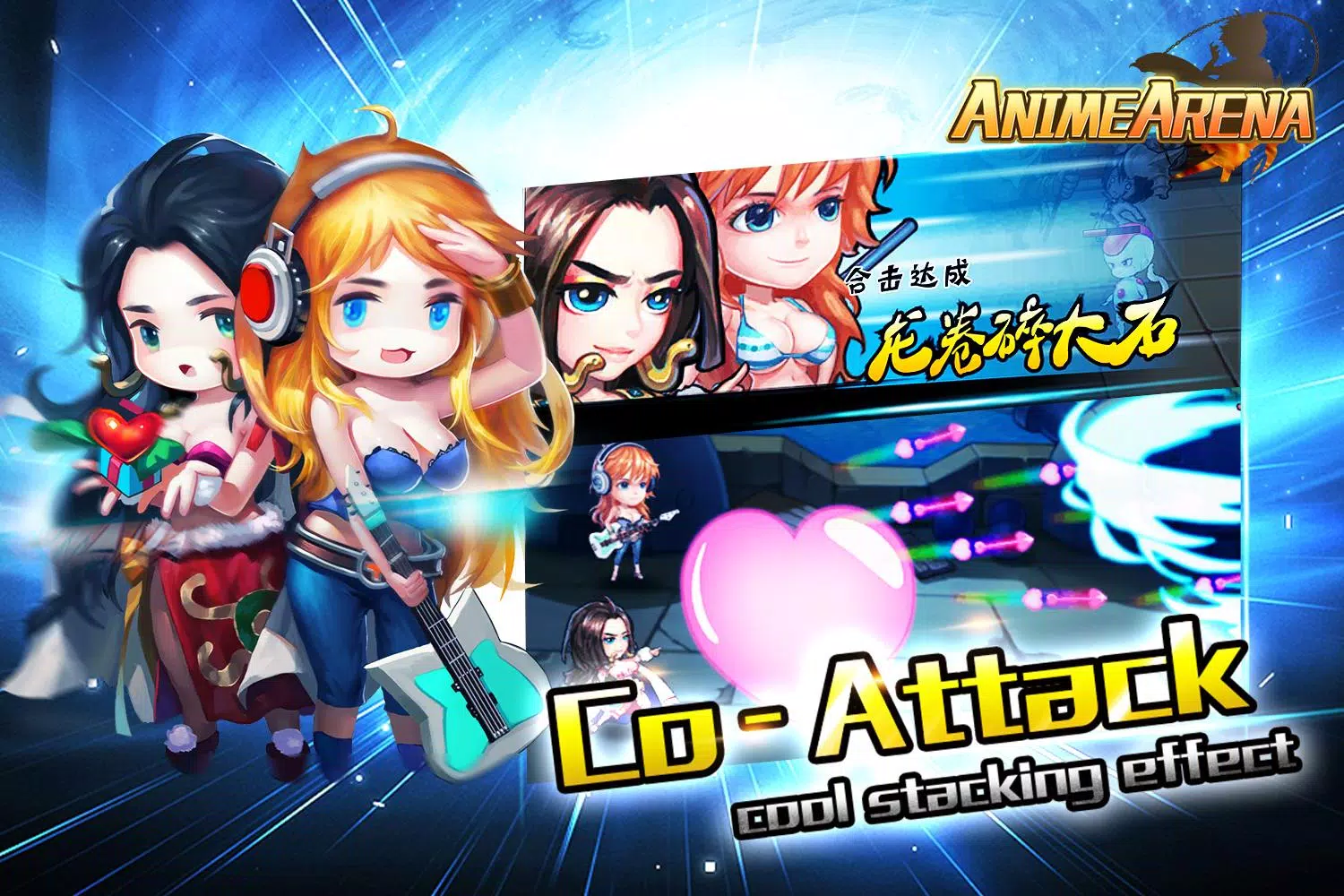 Download do APK de Arena de Batalha de Anime: 3x3 para Android