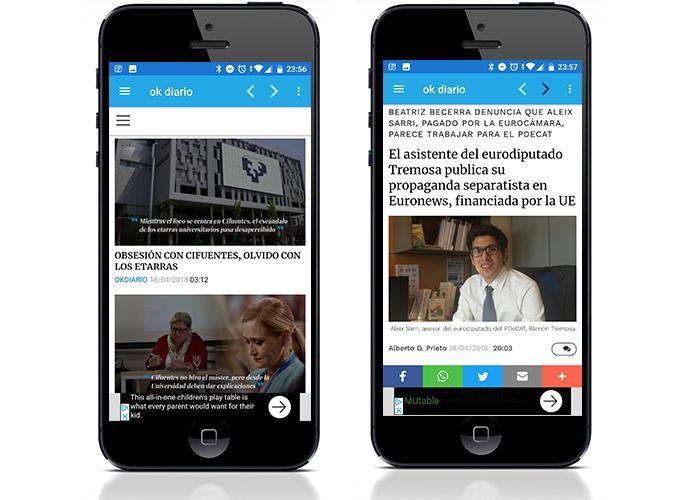 Okdiario El Sitio De Los Inconformistas For Android Apk Download