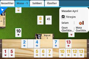 Okey - Kameralı Süper Okey Screenshot 3