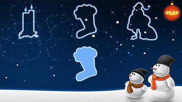 Baby shapes christmas version Affiche