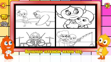 Sevimli Dostlar Boyama Kitabı screenshot 1