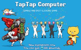 Tap Tap Computer الملصق