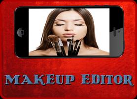 Fashion Face Make-Up Editor Affiche