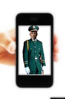 Military Suit Photo Montage Affiche