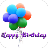 Free Birthday Card Maker ไอคอน