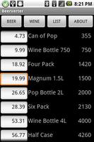 Beerverter capture d'écran 2