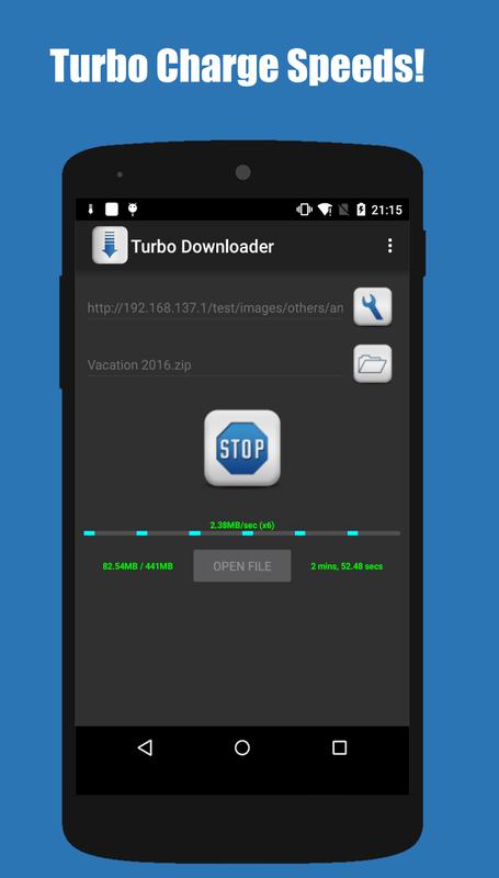 Turbo Downloader for Android - APK Download