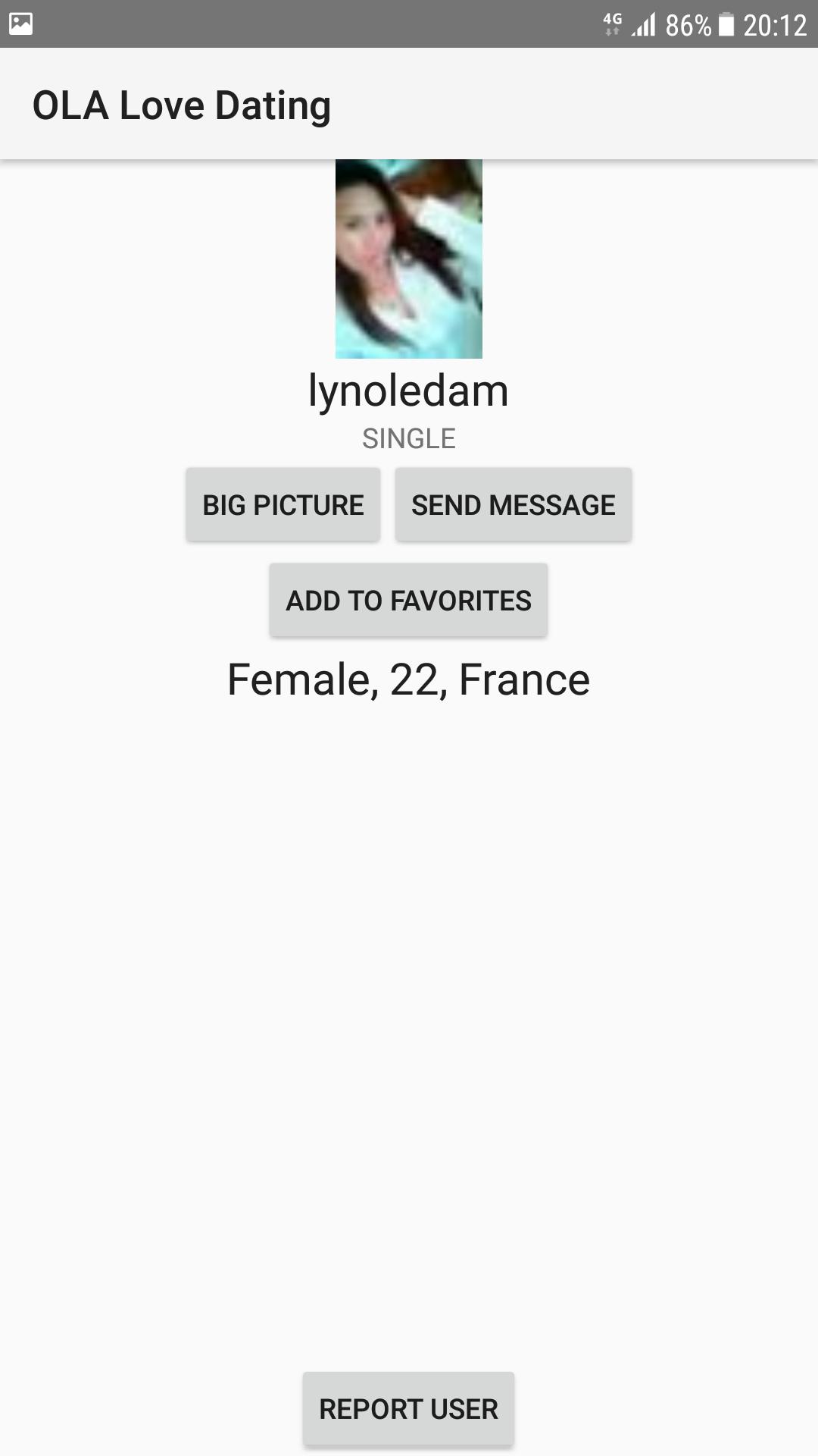 Dating site 86