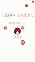 Senpai save me poster