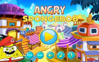 Frenzy! Angry Sponge of Bob - Runner Affiche