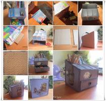 DIY Recycled Box Tutorial Idea スクリーンショット 1