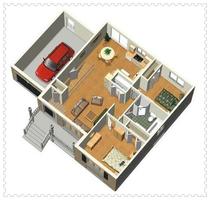 New Design of 3D Small house capture d'écran 3
