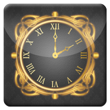 Old Style HD Analog Clock иконка