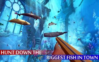 Fish Hunting Adventure - 3D Shark shooting screenshot 2