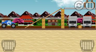 ♛ Adventure Free Game Rabo the Car POLICE ♛ ภาพหน้าจอ 2