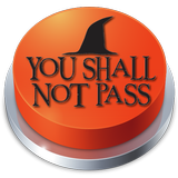 You Shall Not Pass!! Button icône