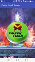 Falcon Punch Button Affiche