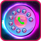 Old Phone Rotary Dialer Keypad-icoon