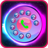 Alte Telefon-Drehwähler-Tastat Zeichen