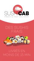 Poster SushiCab - Livraison de sushis