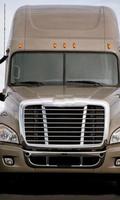 Puzzles Freightliner Cascadia Affiche