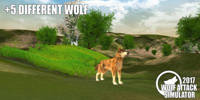 Wild Wolves: Hunger Attack Simulator 3D capture d'écran 2