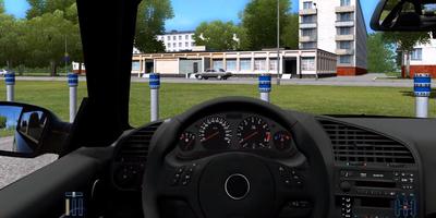 Euro Sport Car Simulator Affiche