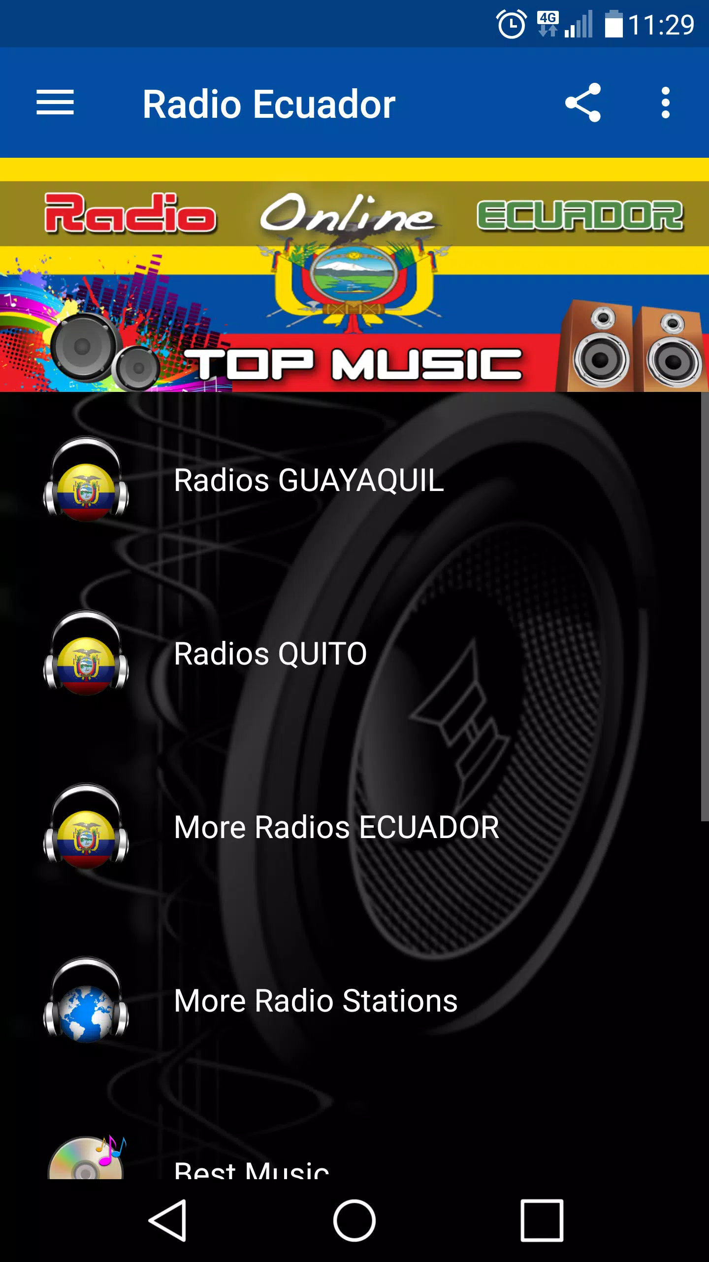 Radios de Ecuador APK pour Android Télécharger