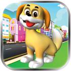 Happy Puppy Run Dog Play Games icône
