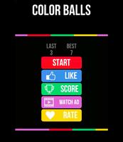 Color Balls Affiche