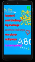 Alphabet Memory Game Plakat