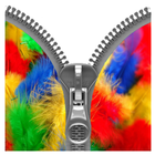 Icona Colorful Wings Zipper