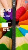 Pencil Colors Zipper poster