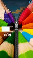 برنامه‌نما Pencil Colors Zipper عکس از صفحه