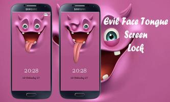 Devil Tongue Lock Screen постер