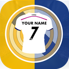 Write your name on the real madrid shirt icône